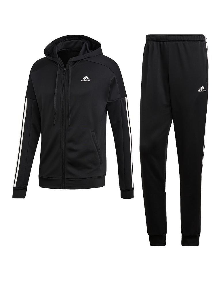 ADIDAS Herren Trainingsanzug Game Time schwarz | S (Lang) Adidas Trainingsanzug Herren black im Online Shop von